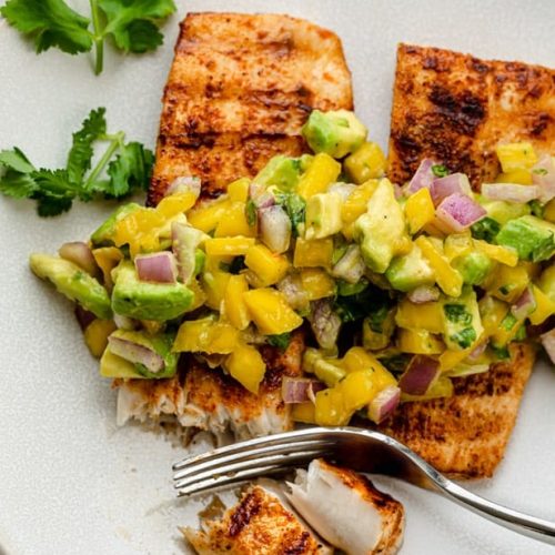 Grilled MahiMahi with Pineapple Salsa Unbothered Chef